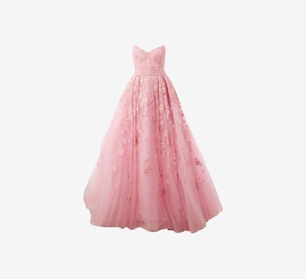 Party Pink Long Skirt